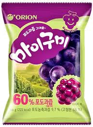 ORION Grape Gummy Candy