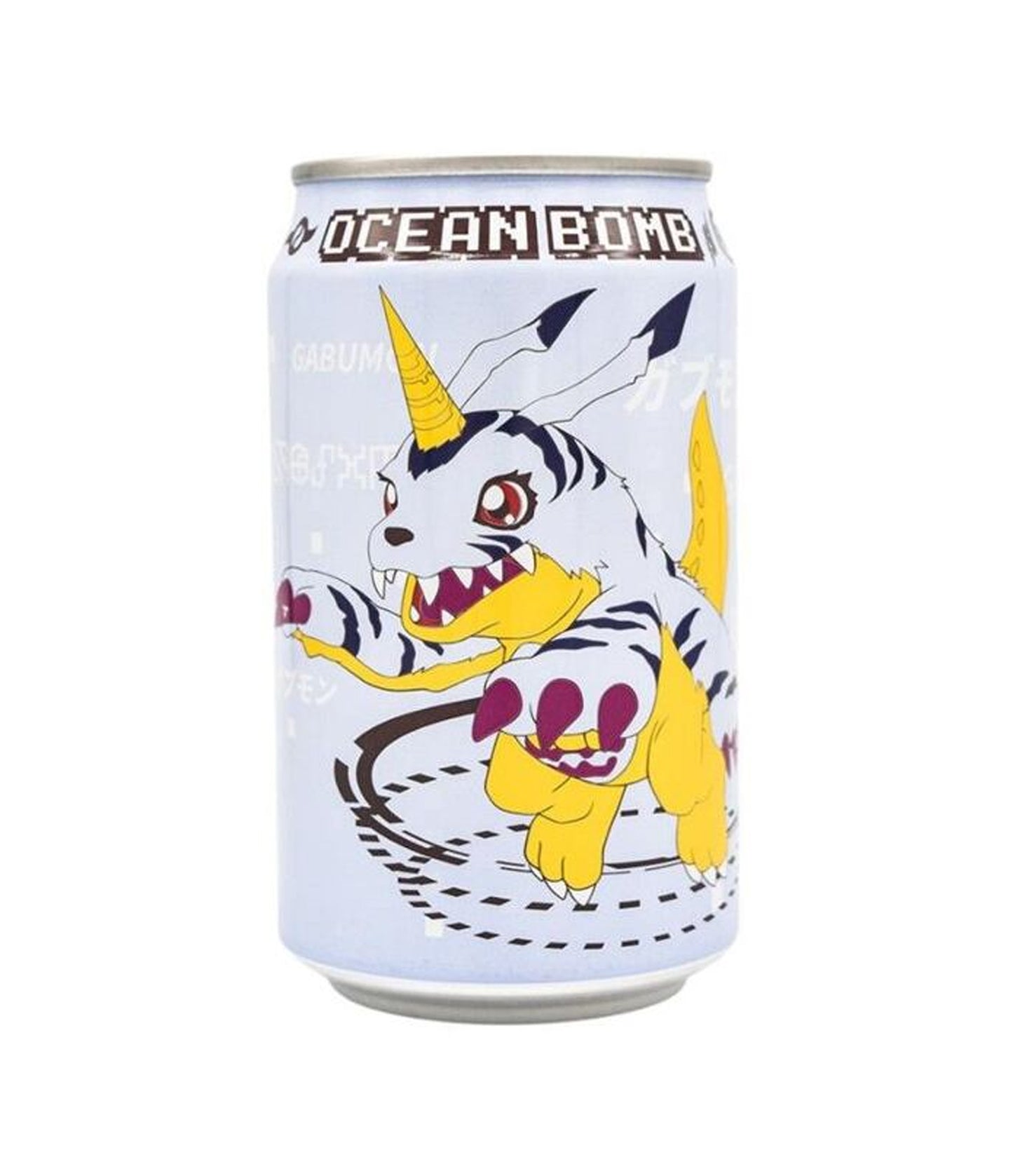Ocean Bomb Gabumon Blueberry Flavour Sparkling Water