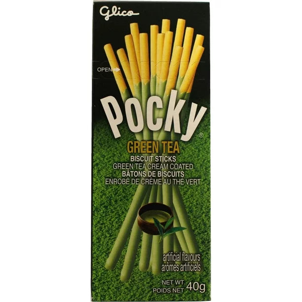 Glico Pocky Green Tea Biscuit Stick (40g)