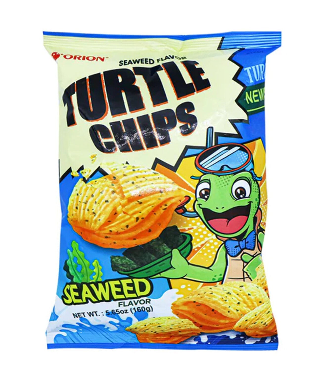Orion Turtle Chips Seaweed Flavour