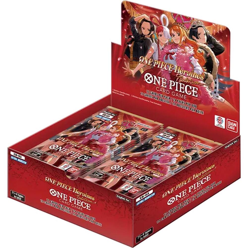 (PRE-Order) ONE PIECE CARD GAME - HEROINES EDITION - Extra Booster Box (EB-03)
