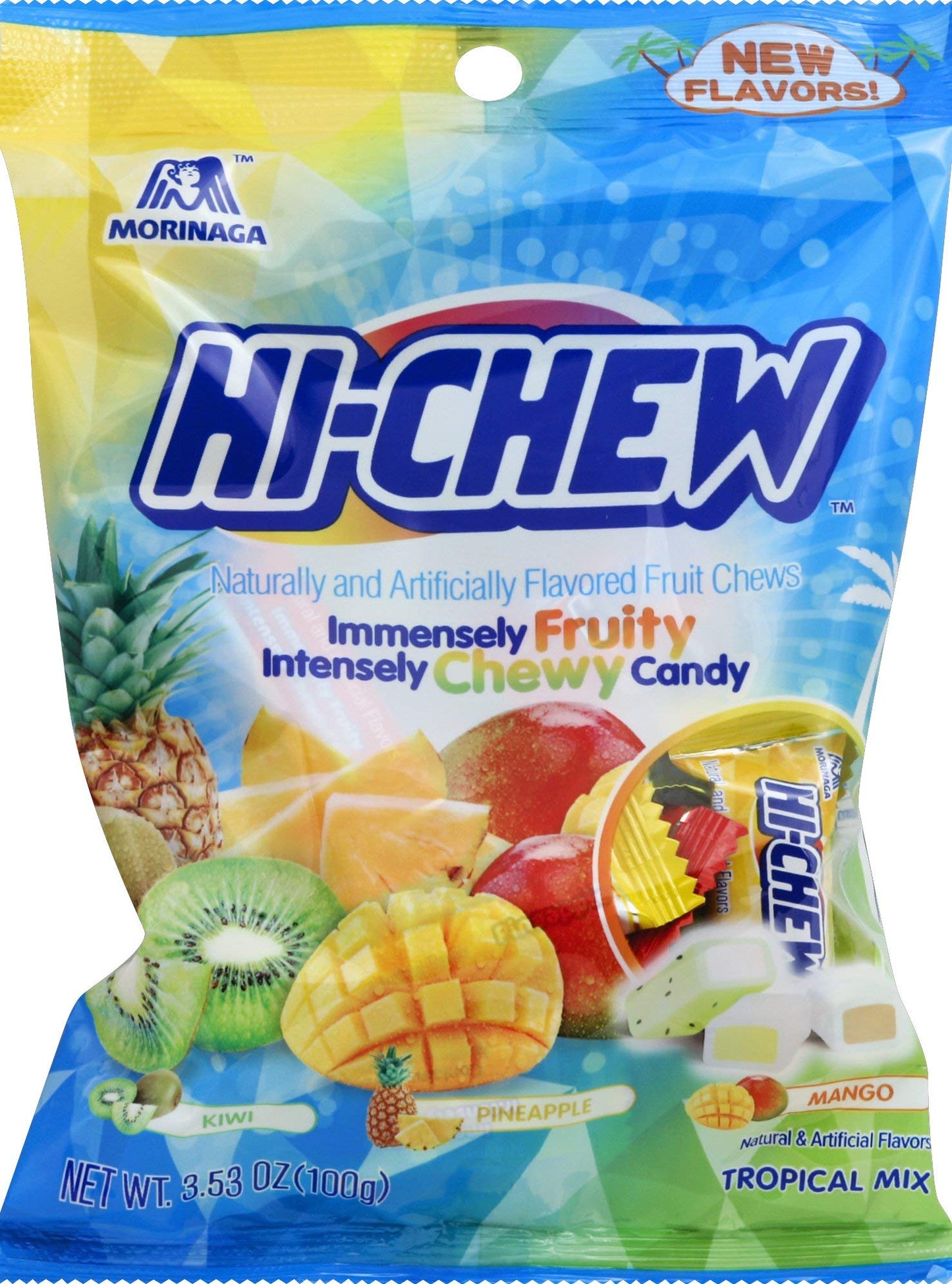 Hi-Chew Tropical Mix Flavour Bag