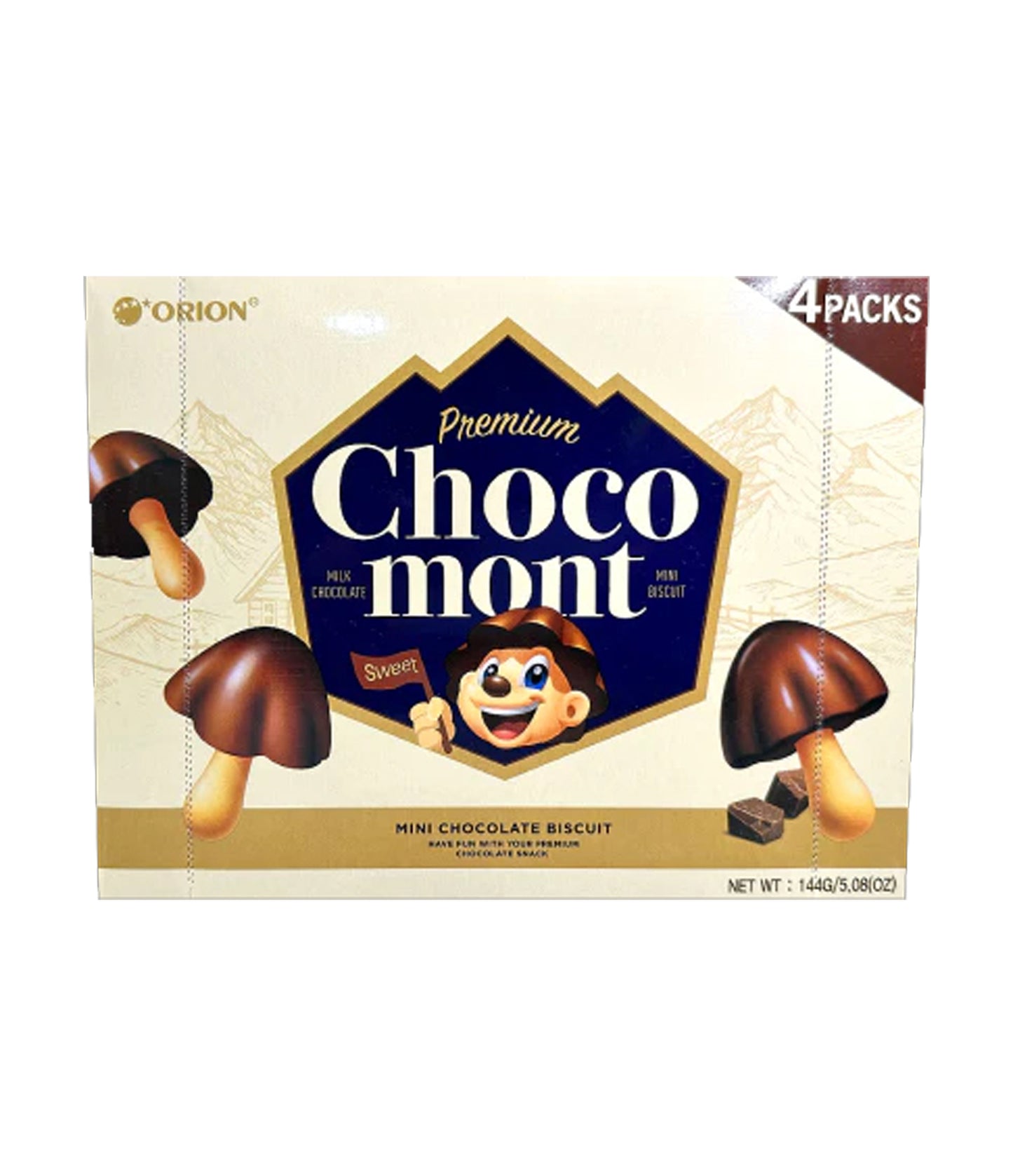 ORION Choco Mont Mini Biscuit