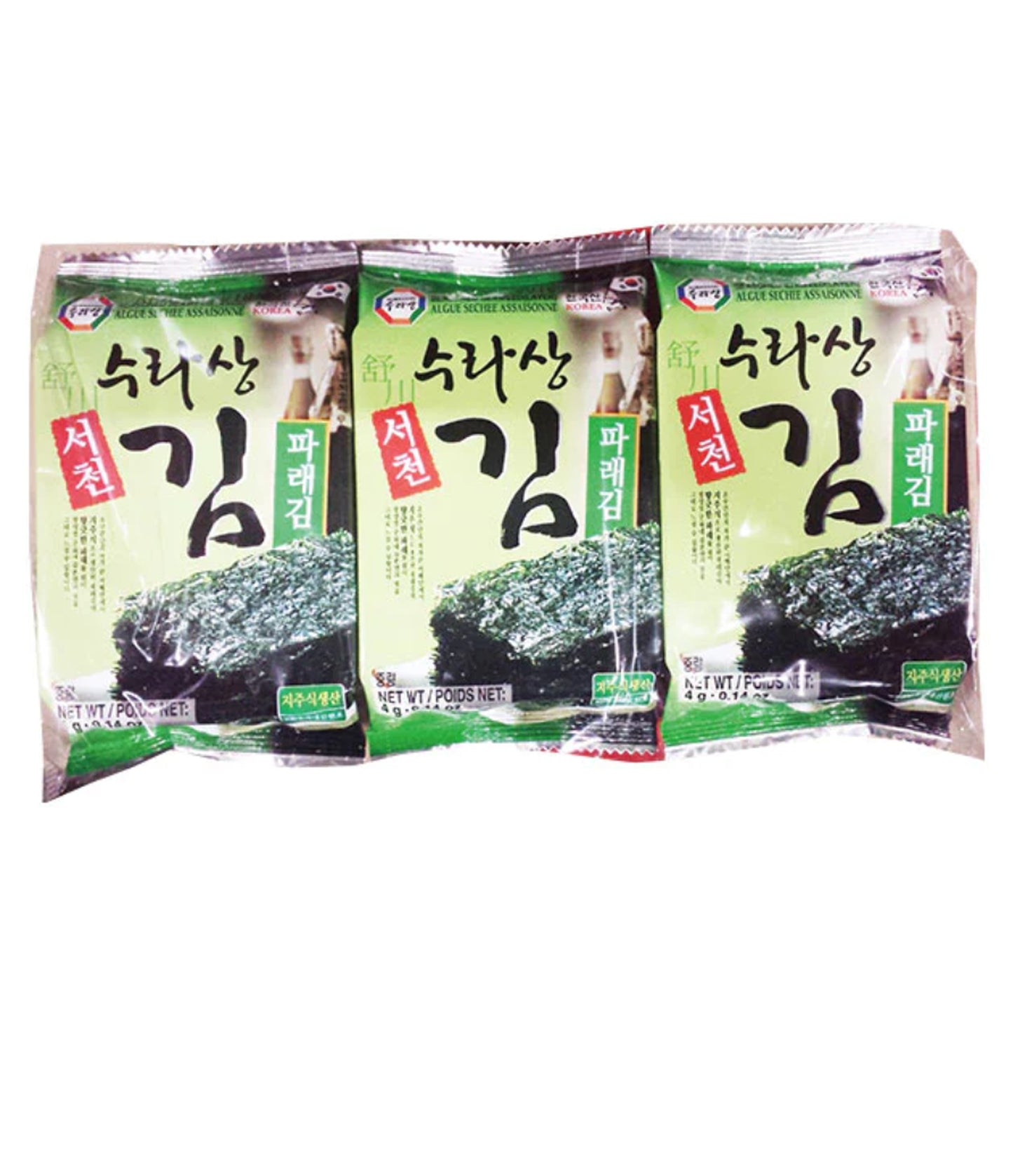 SURASANG Seasoned Seaweed Laver (3 Pack)