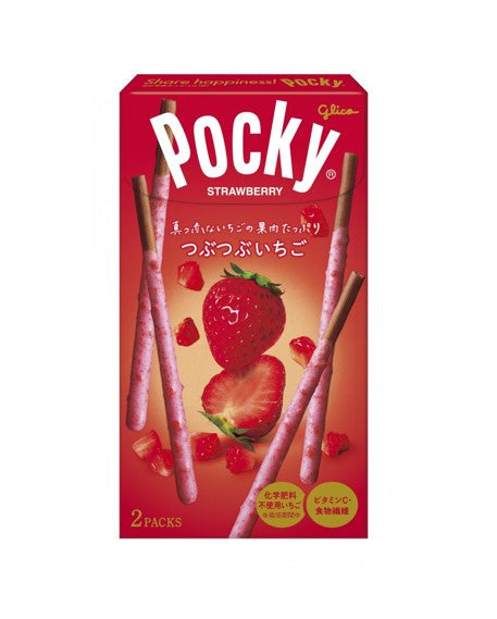 Glico Pocky Strawberry Biscuit Sticks