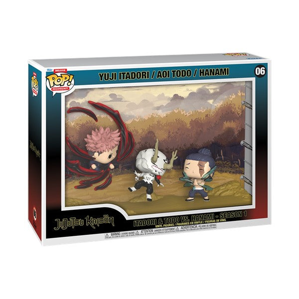 Jujutsu Kaisen Yuji Itadori & Todo vs Nanami Funko Pop Deluxe Moment