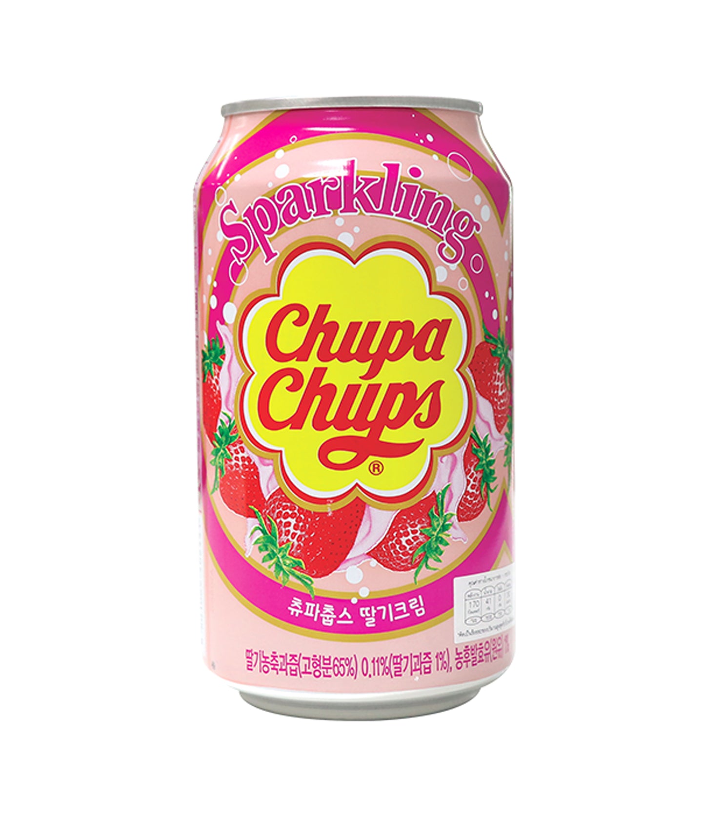 Chupa Chups Sparkling Soda Strawberry Flavour