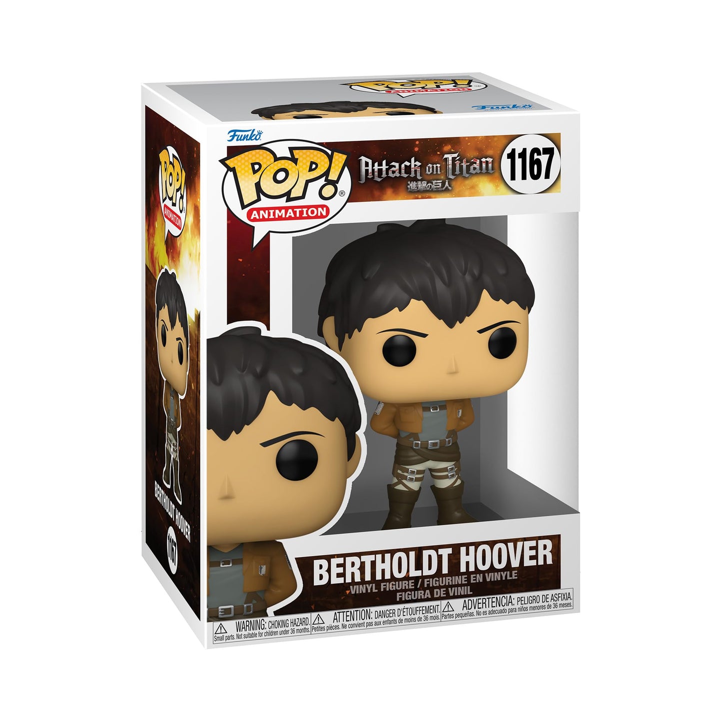 Attack On Titan Bertholdt Hoover Funko Pop