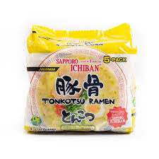 Sapporo Ichiban Tonkotsu Ramen (5 Packs)
