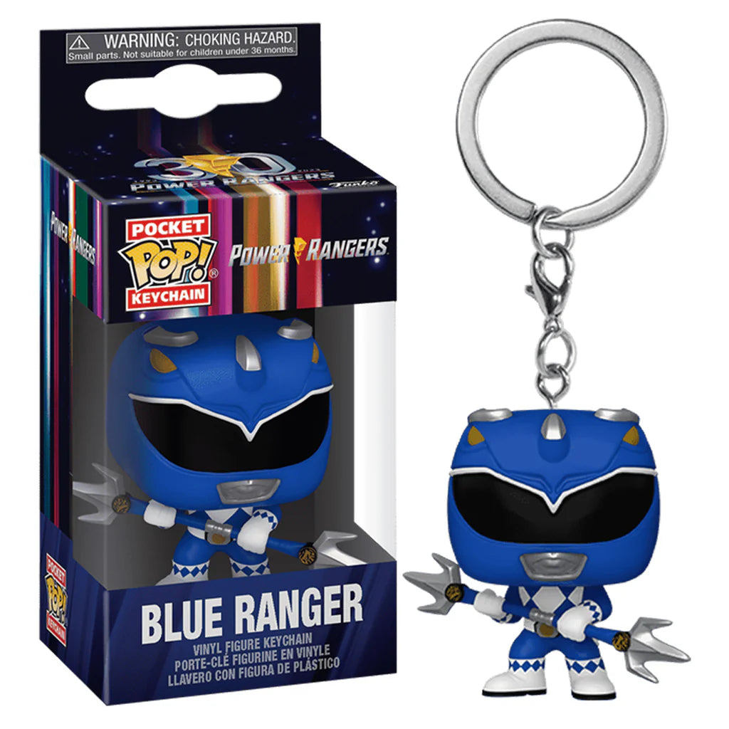 30th Anniversary Power Rangers Funk Pop Keychain