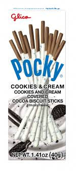 Glico Pocky Cookies & Cream Biscuit Stick (40g)