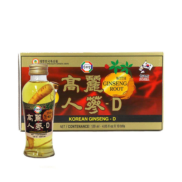 SURA Korean Ginseng Drink With Roots (10 Pack)