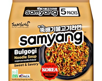 SAMYANG Bulgogi Noodle Soup (5 Packs)