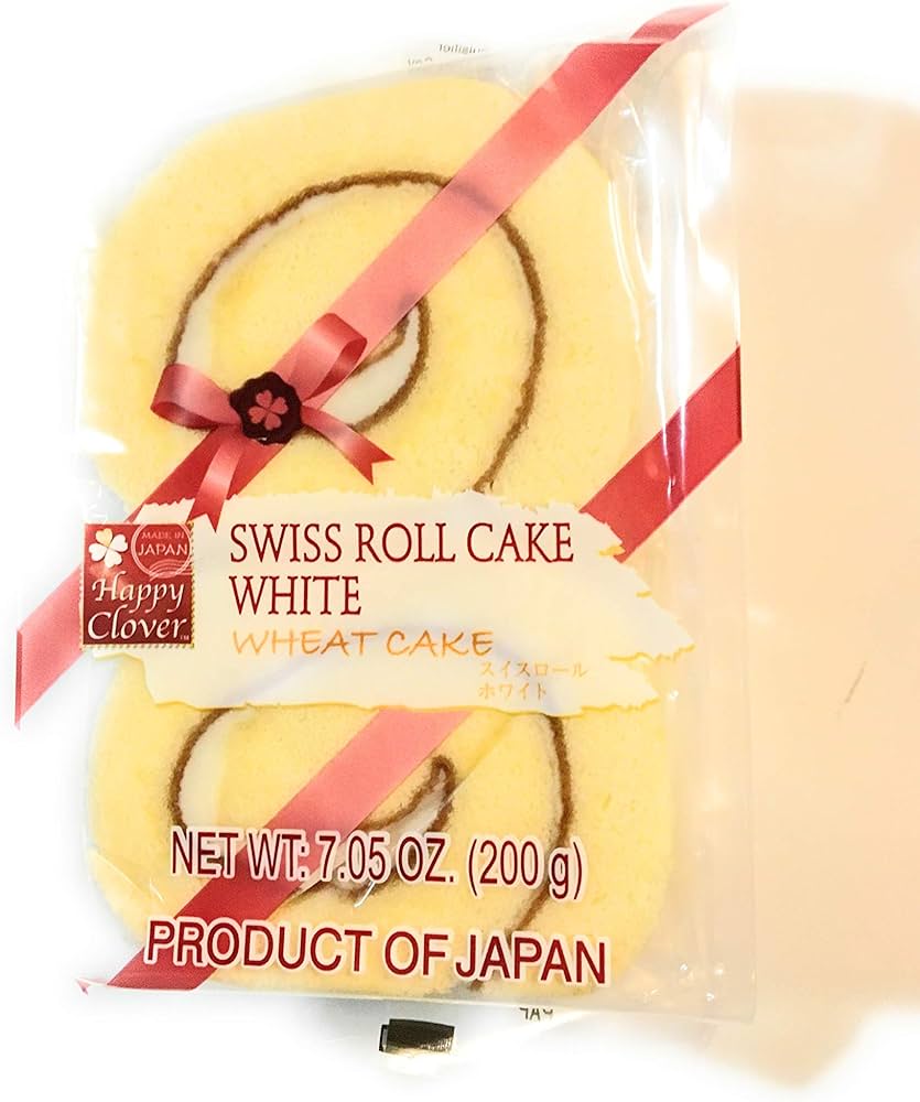 HAPPY CLOVER Swiss Roll Cake Old Fashion Flavour