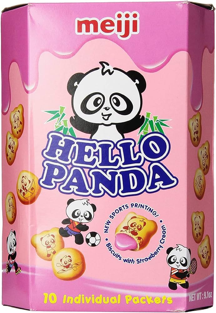 MEIJI Hello Panda Strawberry (258g)