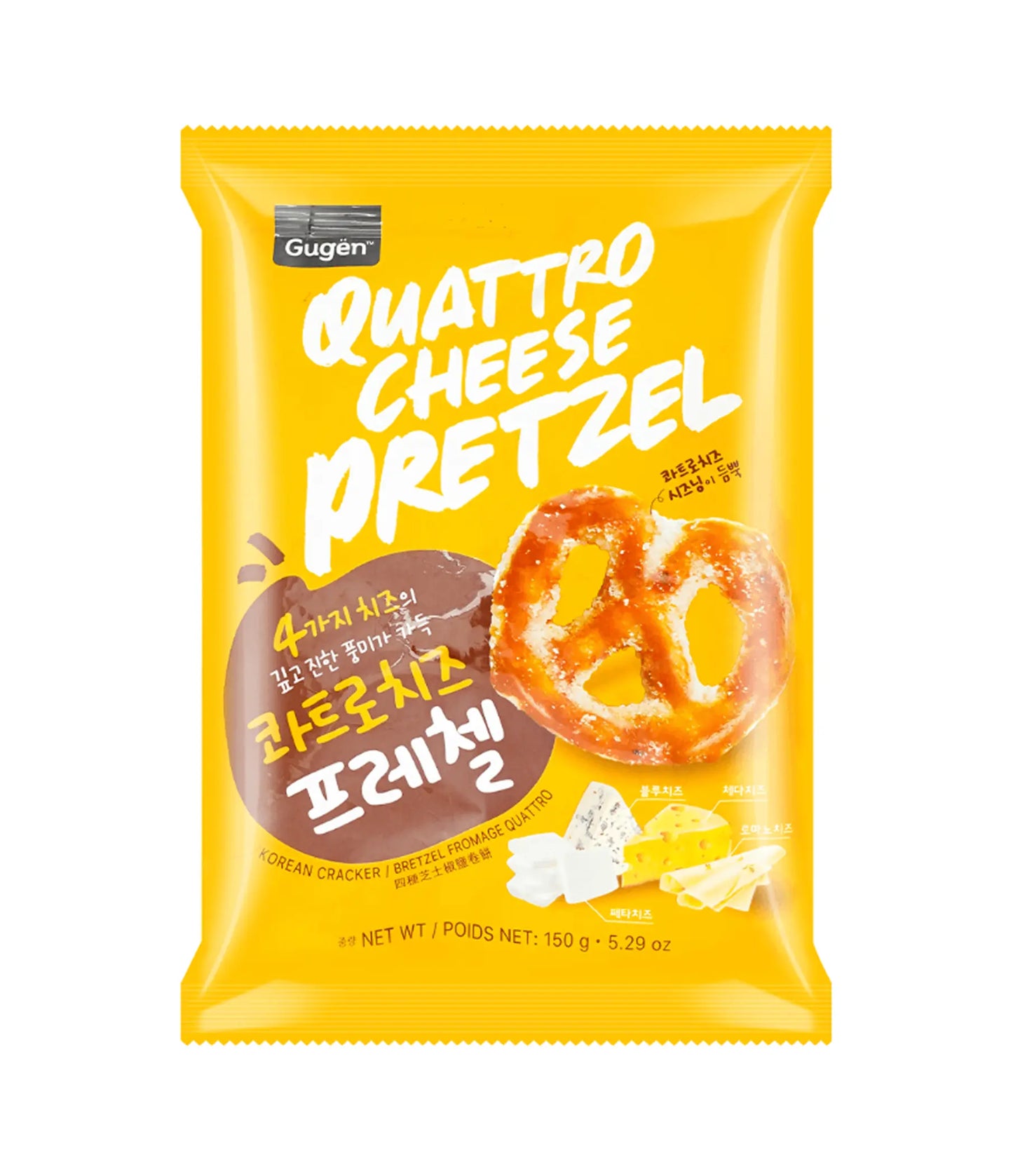 GUGEN Quattro Cheese Pretzel