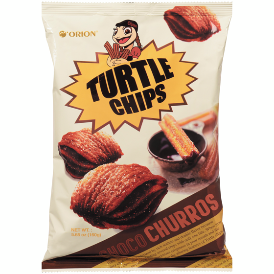 ORION Choco Churro Turtle Chips
