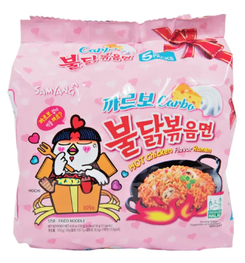 Buldak Chicken Flavour Carbonara Ramen