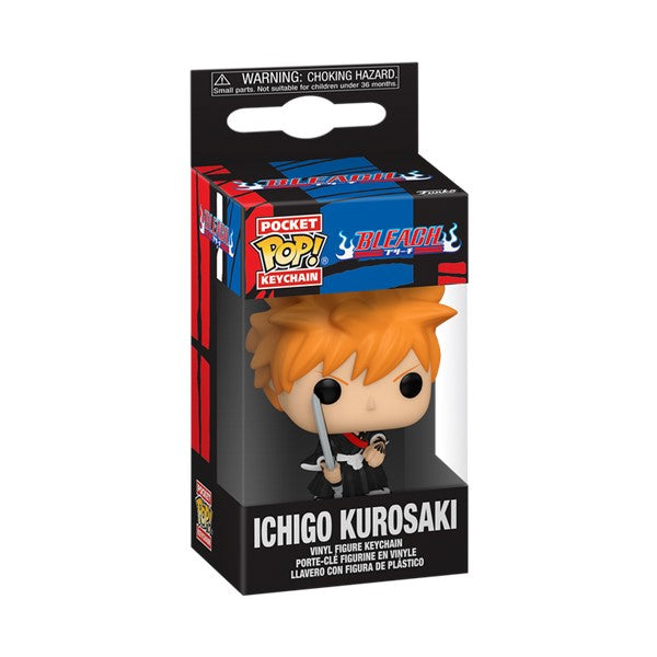 Bleach Ichigo Kurosaki Funko Pop Keychain