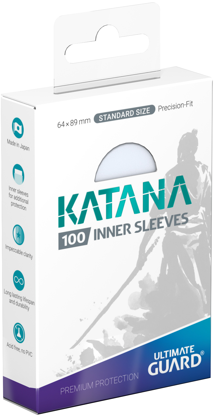 Ultimate Guard Katana Inner Sleeves (Transparent)