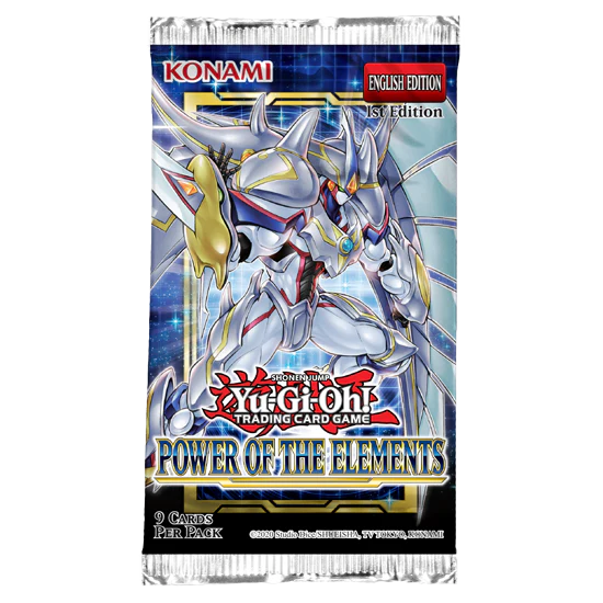 Yugioh TCG Power Of The Elements Booster Pack