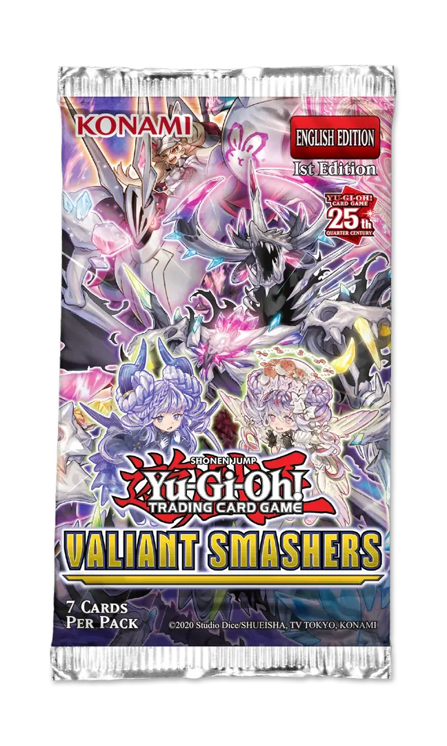 Yugioh TCG Valiant Smashers Booster Pack