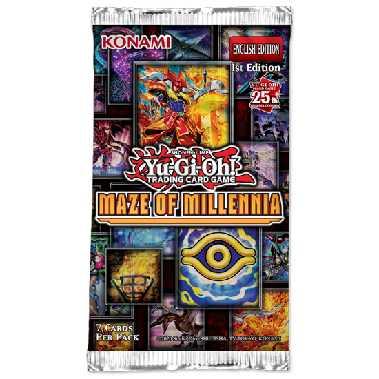 Yugioh TCG Maze Of Millenia Booster Pack