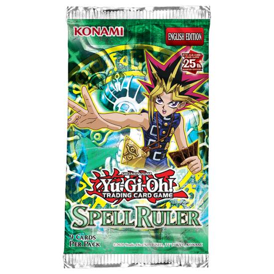 Yugioh TCG Spell Ruler Booster Pack