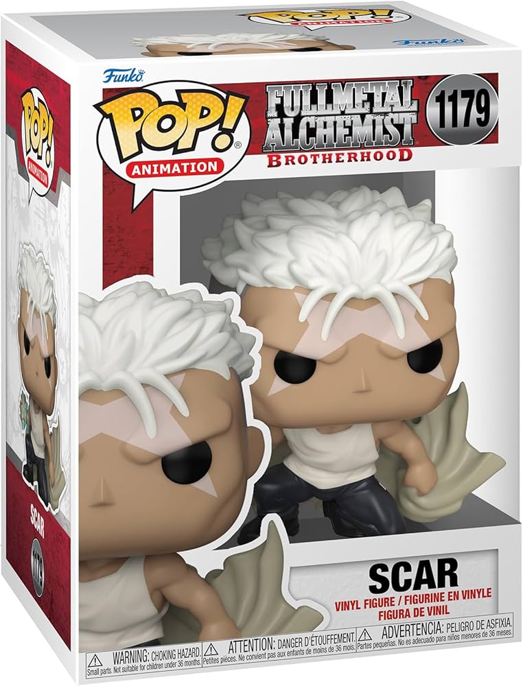 Fullmetal Alchemist Brotherhood Scar Funko Pop