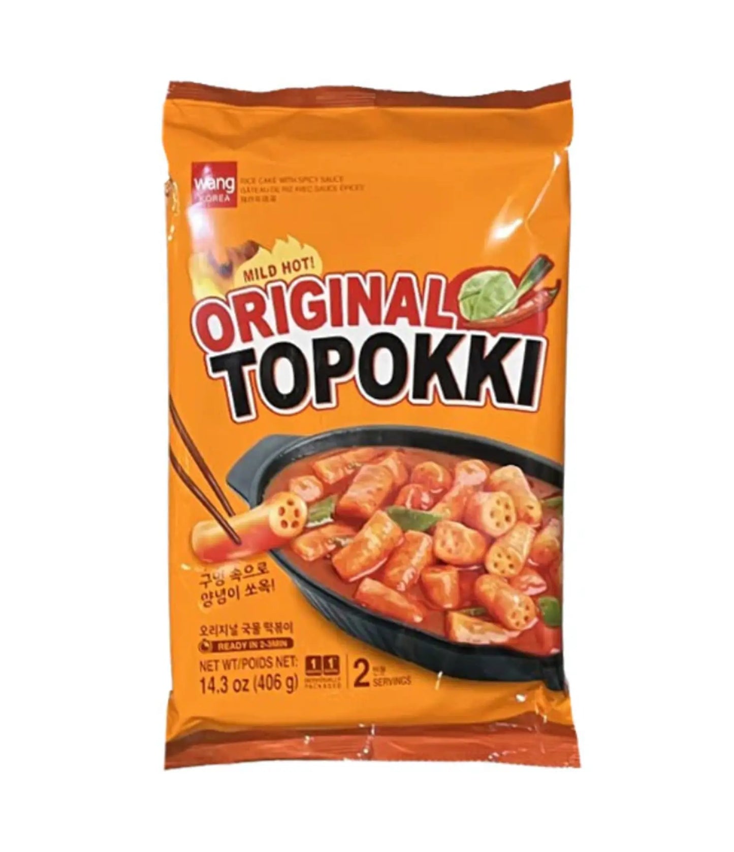 Wang Korea Mild Hot Topokki (406g)