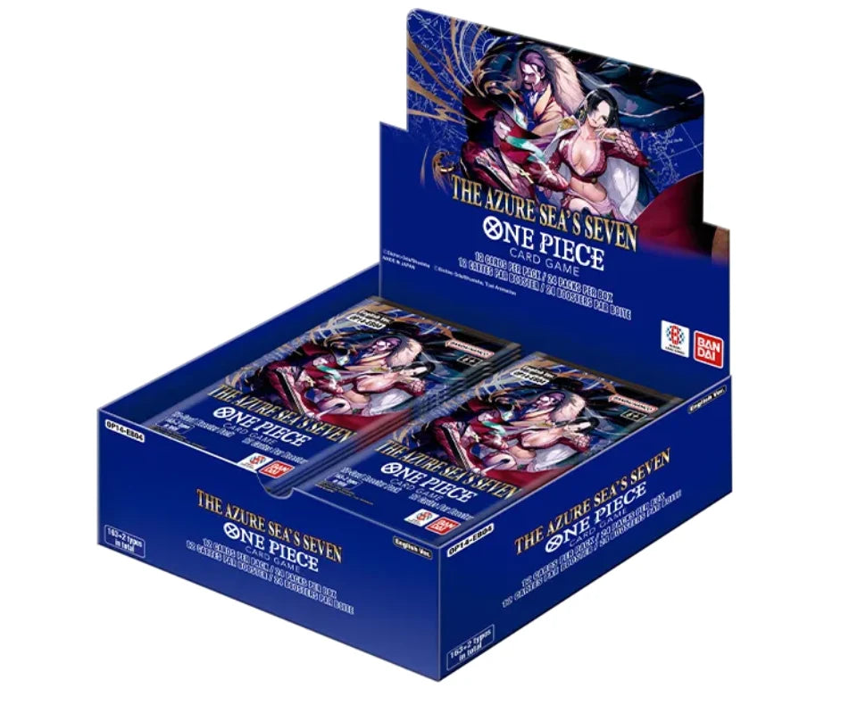 (PRE-ORDER) ONE PIECE CARD GAME - THE AZURE SEA'S SEVEN - Booster Box (OP14-EB04)