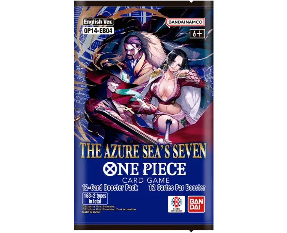 ONE PIECE CARD GAME - THE AZURE SEA'S SEVEN - Booster Pack (OP14-EB04)