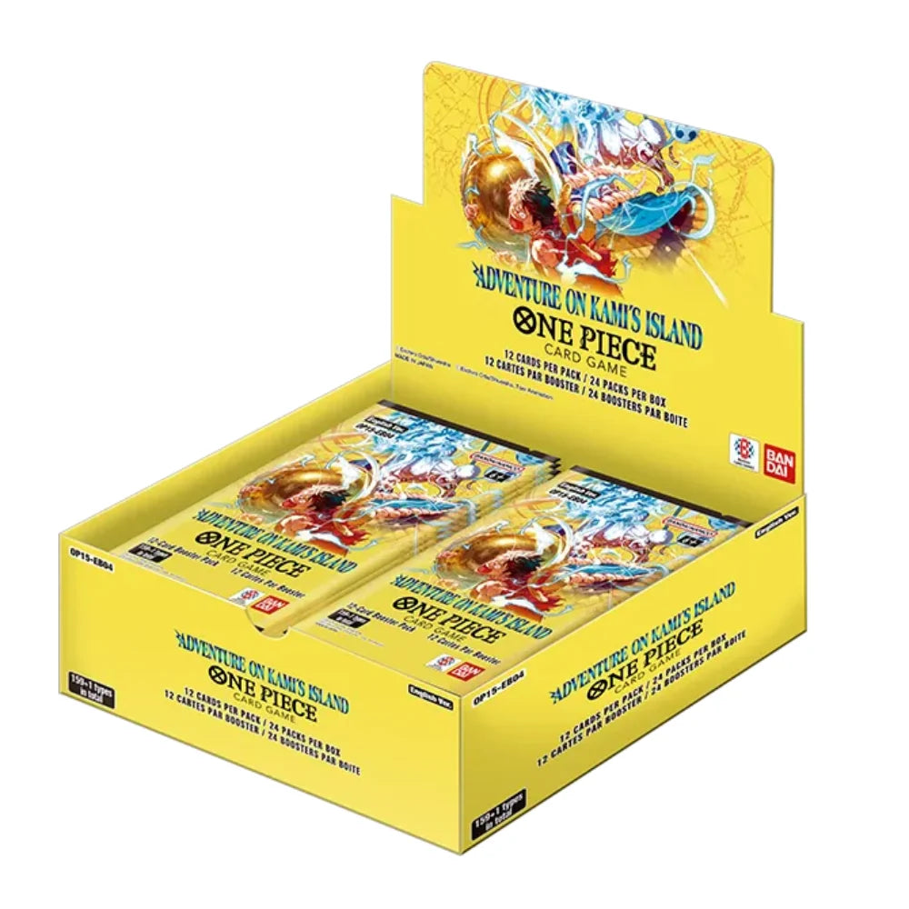 (PRE-ORDER) ONE PIECE CARD GAME - ADVENTURE ON KAMI'S ISLAND - Booster Box (OP15-EB04)