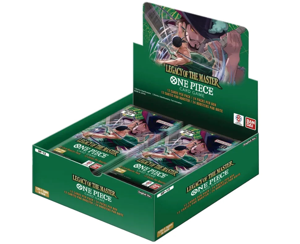 (PRE-ORDER) ONE PIECE CARD GAME - LEGACY OF THE MASTER - Booster Box (OP-12)