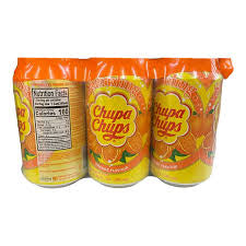 Chupa Chups Sprakling Orange (6 Pack)