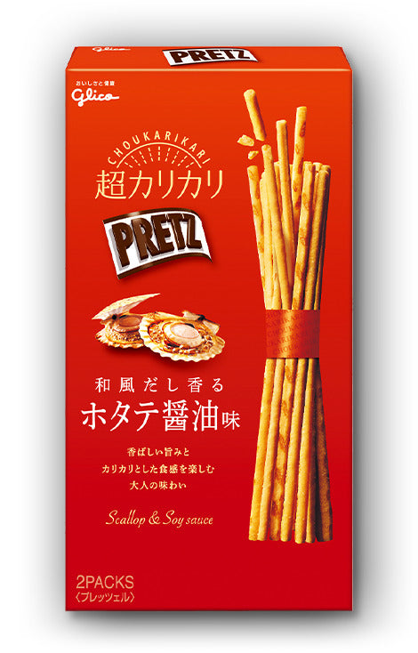 Glico Crispy Pretz Scallops & Soy Sauce Flavour