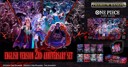 ONE PIECE CARD GAME - English Version 2nd Anniversary Set (Sealed with shipper box)
