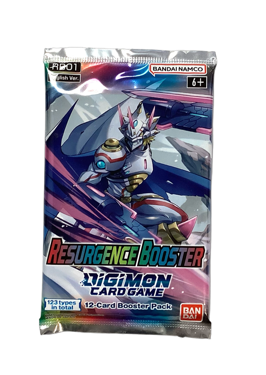 Digimon TCG Resurgence Booster Booster Pack