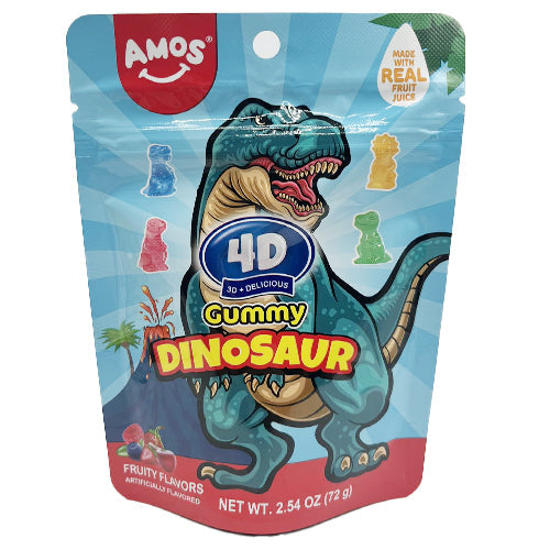 Amos 4D Gummy Dinosaur Gummy
