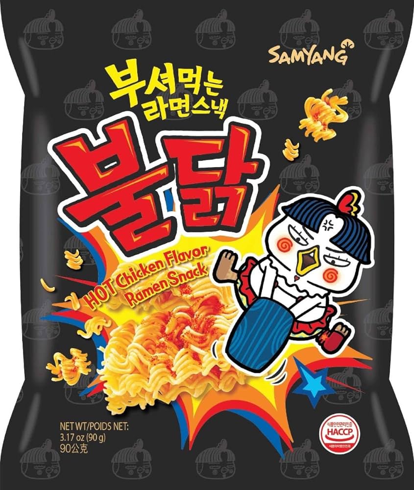 Samyang Hot Chicken Flavour Ramen Snack (1 Pack)