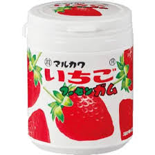 Marukawa Seika Fusen Strawberry Chewing Gum (130g)