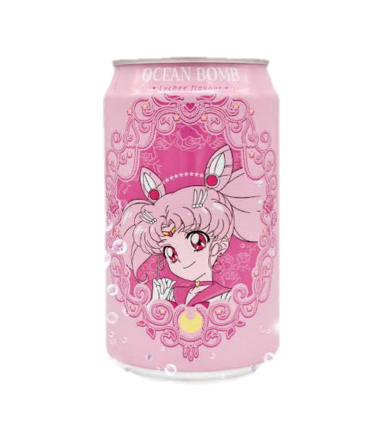 Ocean Bomb Chibiusa Lychee Flavour Sparkling Water