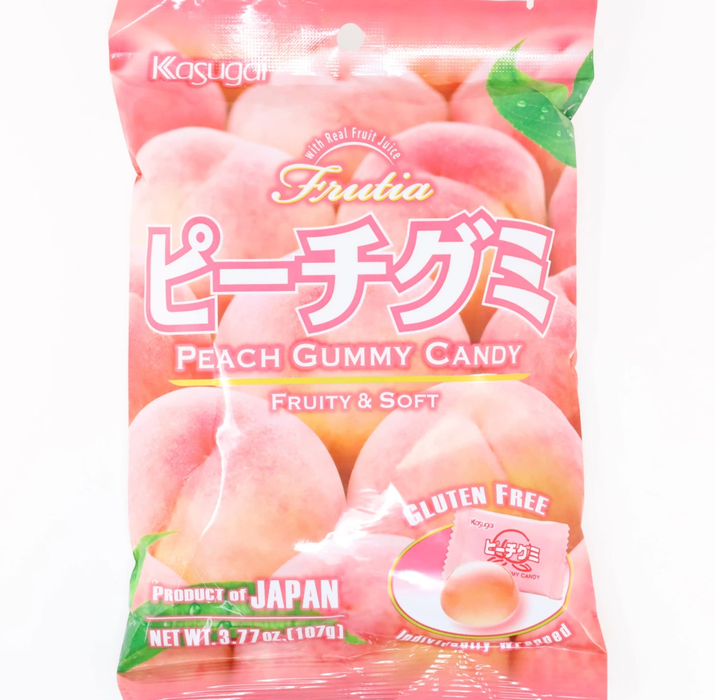 KASUGAI Peach Flavour Gummy