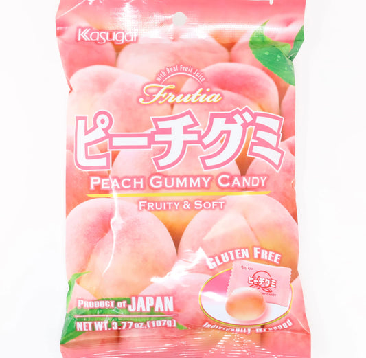 KASUGAI Peach Flavour Gummy