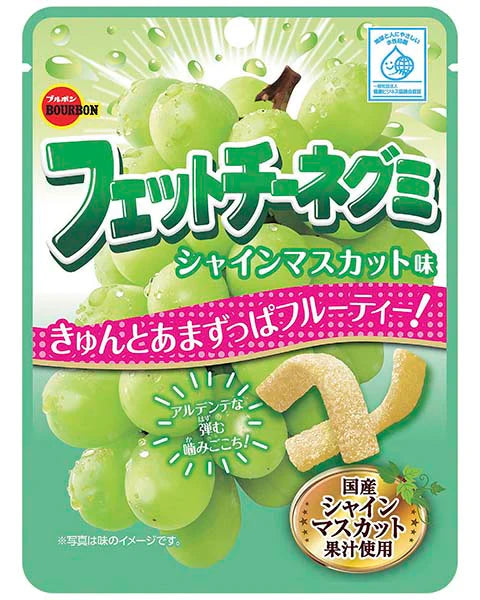 BOURBON Fetttuccine Muscat Flavour Gummy