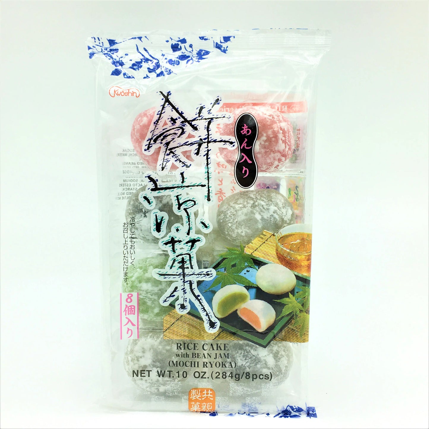 Kyōshin Rice Cake with Bean Jam (Mochi Ryoka)