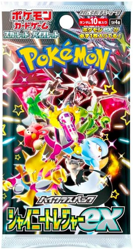 Pokémon Shiny Treasure EX Booster Pack