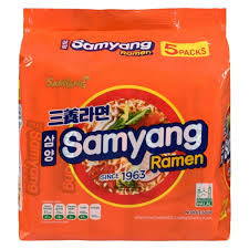 Samyang Ramen Noodle Soup (5 Packs)