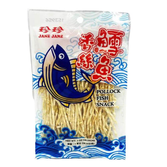 Jane Jane Pollock Fish Snack