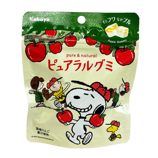 Kabaya x Snoopy Pure & Natural Apple Flavour Gummy Candy